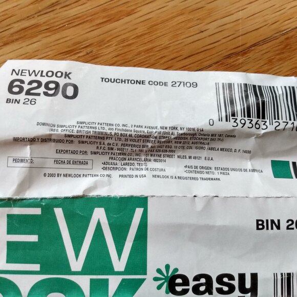 Skirt Top Cardigan Jacket Sewing Pattern Size 8-18 New Look 6290 UNCUT - Picture 4 of 9